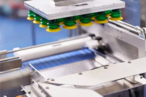 RELENTLESS V Form FIll and Seal Case Packer Vacuum Grippers