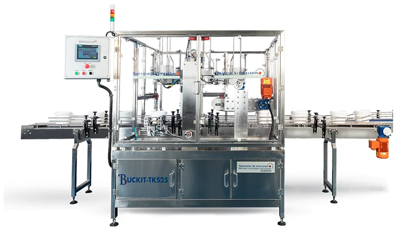 buckets lids denester interpack