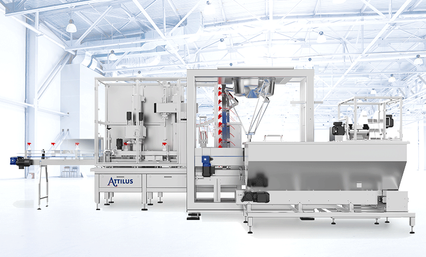 ATTILUS Continuous Capping Machine