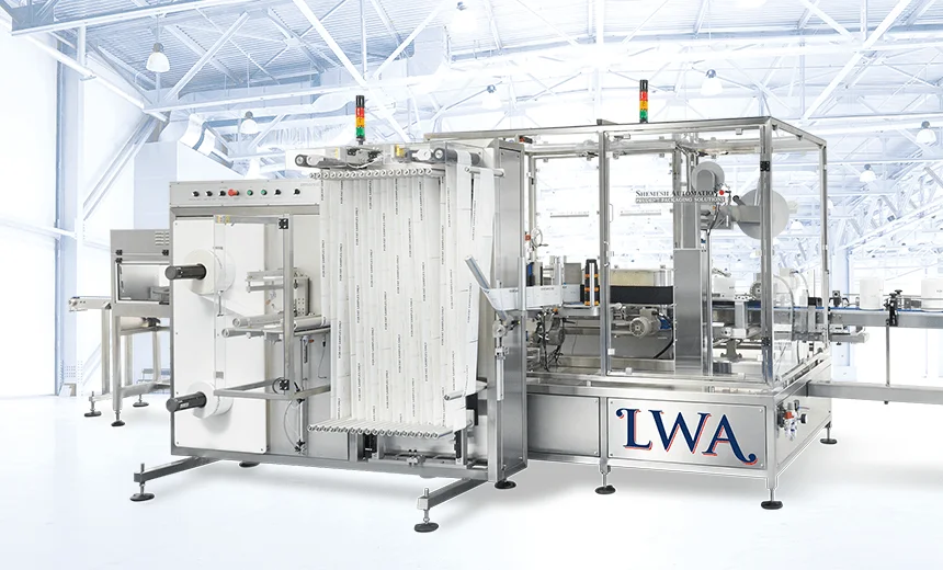 Etiqueteuse universelle enveloppante Shemesh Automation