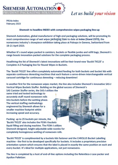 Shemesh at INDEX 2023