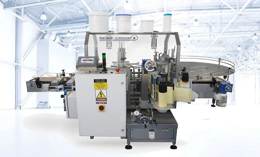 CAROLUS Bucket Labeller by Shemesh Automation