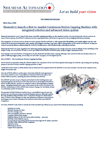 Attilus Press Release