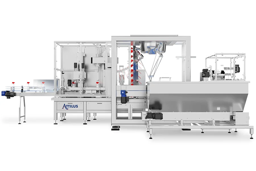 ATTILUS Continuous Motion Capping Machine