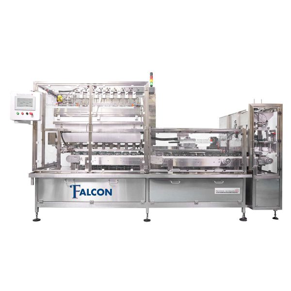 Falcon - מכונת מילוי נוזלים באמצעות שקילה (Net Weight) - ליניארית או רוטטבית