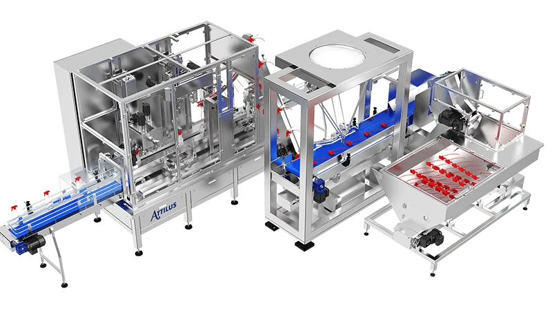 ATTILUS Continuous Motion Capping Machine