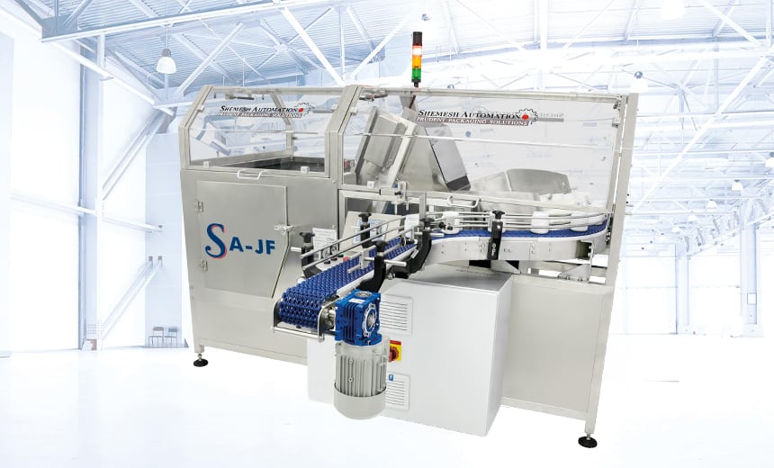 SA-JF PET Jars Descrambler from Shemesh Automation