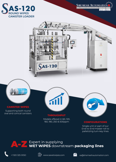 SAS120 Wipes Stuffer in NWI Aug 2022