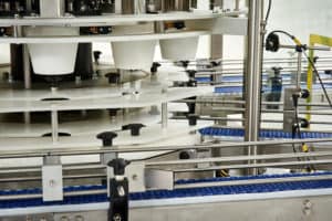 SAS120 Round Wipes Canister Loader - wet wipes packaging - Shemesh Automation