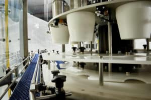 SAS120 Round Wipes Canister Loader - wet wipes packaging - Shemesh Automation