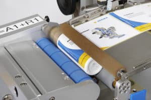 The LWA Universal Wraparound Labelling Machine by Shemesh Automation