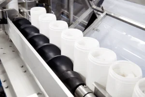 Screw Feeders on the Sealpro Conduction Sealing Machine by Shemesh Automation