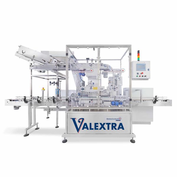 Valextra - מכונת פיקוק אוטומטית לפקקי לחיצה (Snap On) במהירויות גבוהות