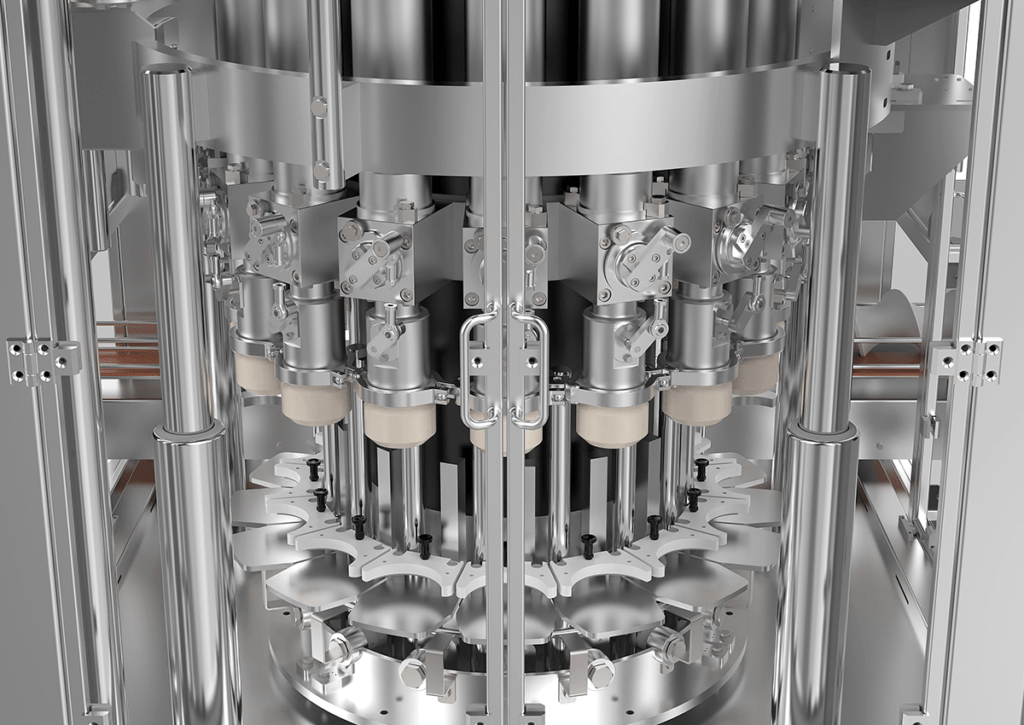 ASTERRA Rotary Piston Liquid Filling Machine